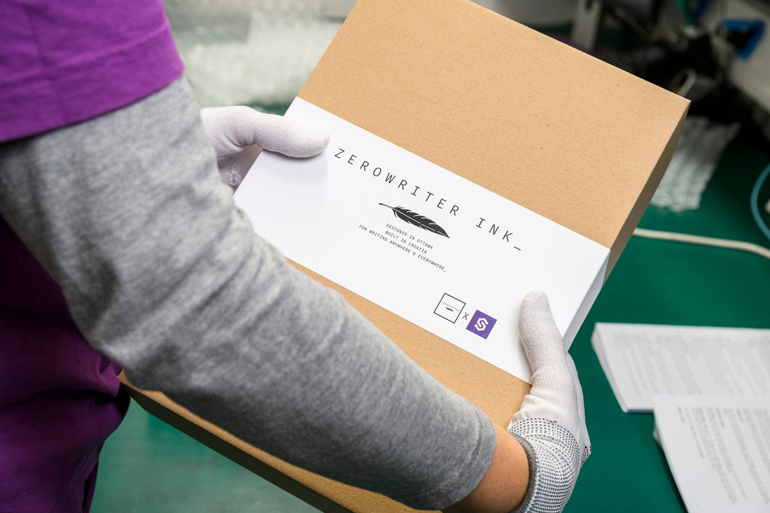 Zerowriter Ink Is Shipping!