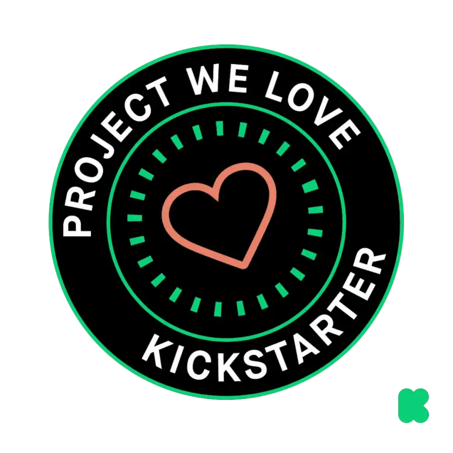 Kickstarter Projects We Love badge