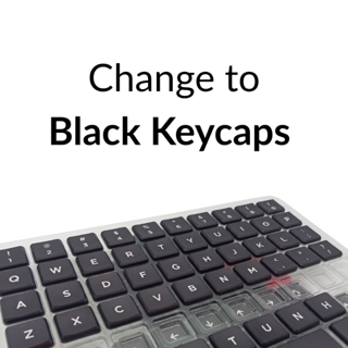 Extra Set: Black Keycaps